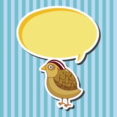 bird cartoon theme elements vector eps N54