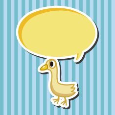 bird cartoon theme elements N33