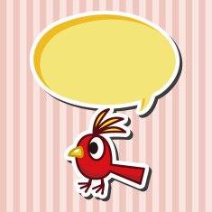 bird cartoon theme elements N35