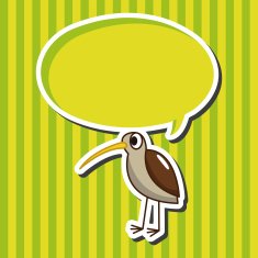 bird cartoon theme elements N37