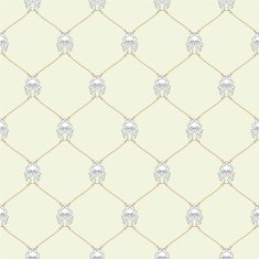 Nautical rope and tied Kraken seamless fishnet pattern