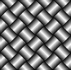 Black and white jagged edge seamless pattern N5