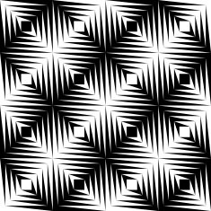 Black and white jagged edge seamless pattern N10
