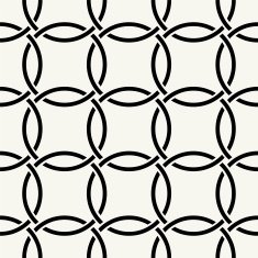 Vector seamless pattern Modern stylish texture Repeating intertwining cordage ropes N3