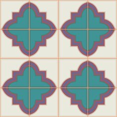 Gorgeous seamless pattern from colorful Moroccan tiles ornaments N3