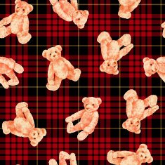 Bear illustration pattern N40