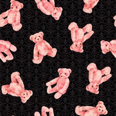 Bear illustration pattern N43