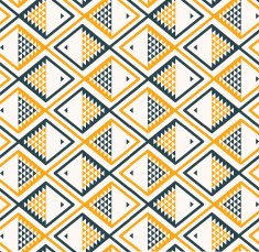 Fish background pattern yellow gray