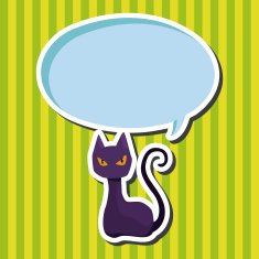 evil cat theme elements N4
