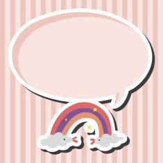 weather rainbow theme elements N8