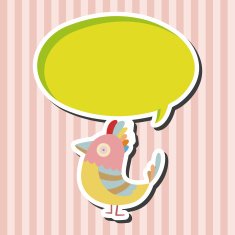 bird cartoon theme elements vector eps N63