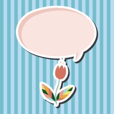 flower theme elements vector eps N85