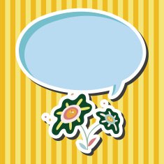 flower theme elements vector eps N86