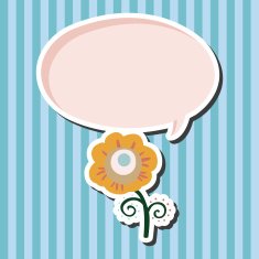 flower theme elements vector eps N88