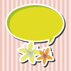 flower theme elements vector eps N89