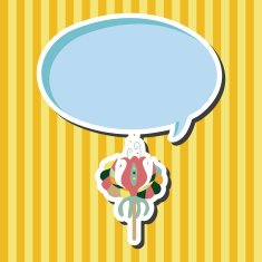 flower theme elements vector eps N93