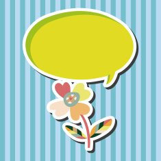 flower theme elements vector eps N94