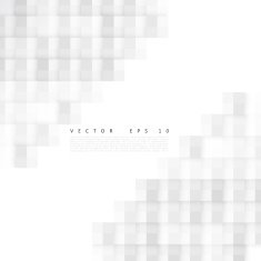 Vector Abstract geometric shape from gray cubes N26