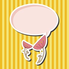 flower theme elements vector eps N102