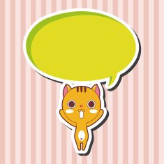 animal cat cartoon theme elements N16