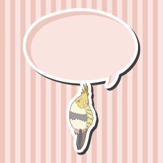 bird cartoon theme elements vector eps N82