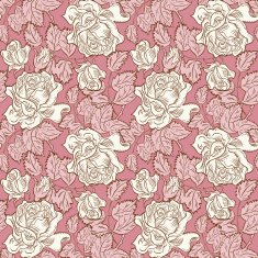 seamless rose floral background