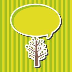 plant tree flat icon elements eps10 N3