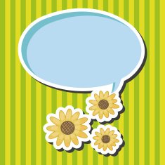 flower theme elements vector eps N108