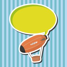style hot air balloon theme elements N43