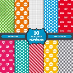 Sale icons Special offer speech bubbles symbols N8