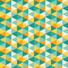 abstract geometric mosiac pattern N2