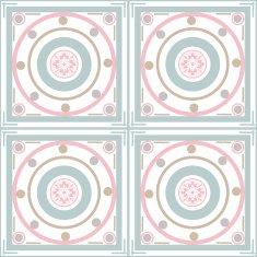 Seamless ornamental pattern decoration elements texture tile background N6