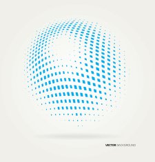 Vector halftone dots N55