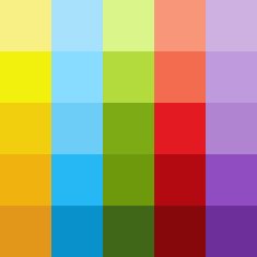 background of colored squares in different shades N4