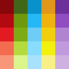background of colored squares in different shades N7