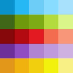 background of colored squares in different shades N10