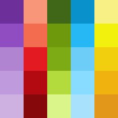 background of colored squares in different shades N12