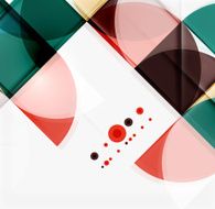 Semicircle triangle pattern N105