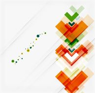 Clean colorful unusual geometric pattern design N51