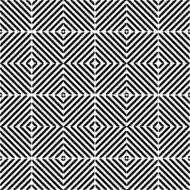 Black and white geometric square seamless pattern N4