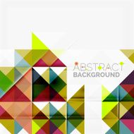 Abstract geometric background Modern overlapping triangles N184