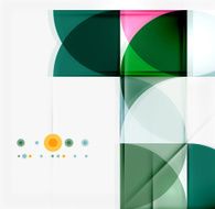 Semicircle triangle pattern N111