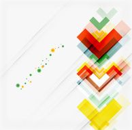 Clean colorful unusual geometric pattern design N59