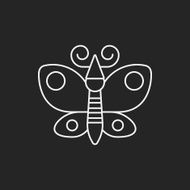 butterfly line icon N4