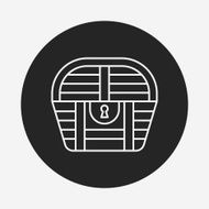 Treasure line icon N29