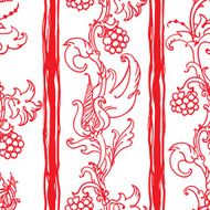 medieval floral pattern