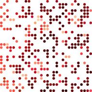 Red Random Dots Background Creative Design Templates N2