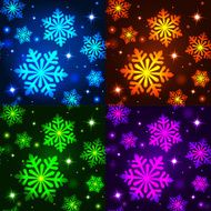 Snowflake Christmas Pattern N13