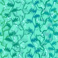 Algae seamless pattern