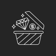 Treasure line icon N34